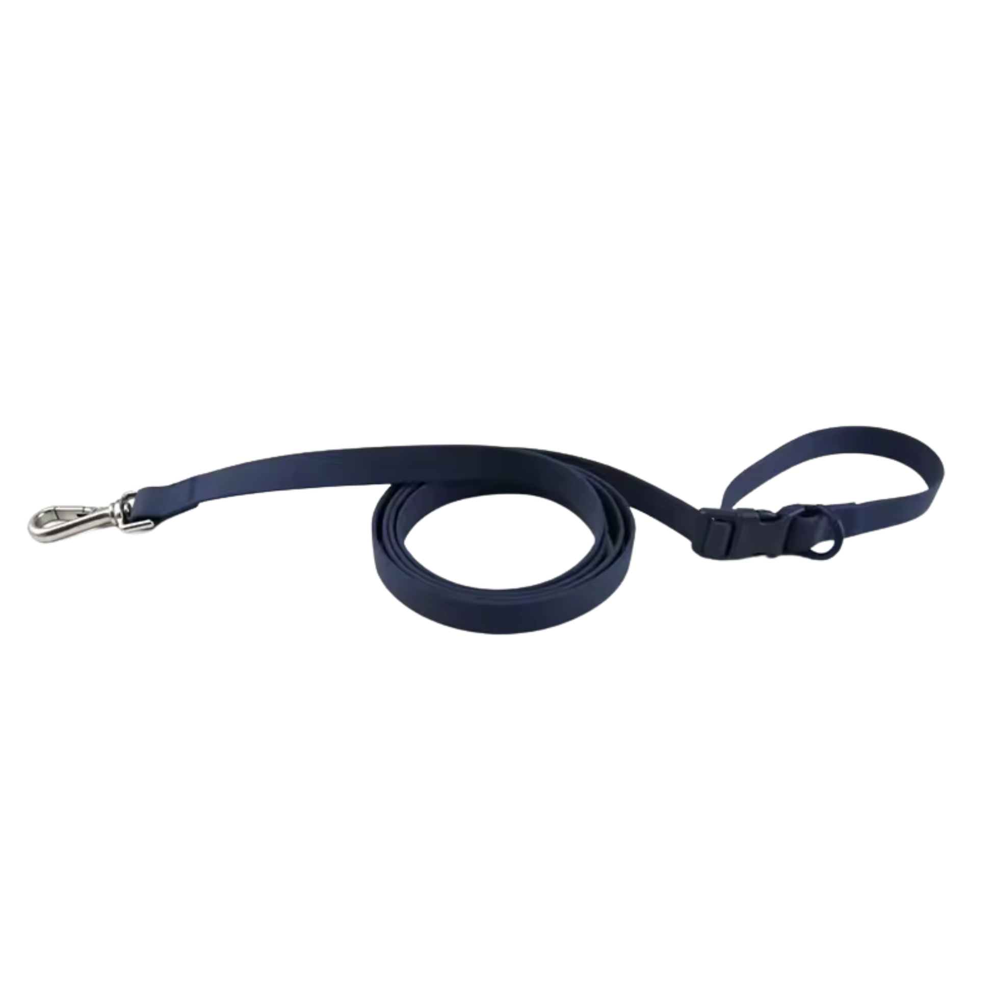 Correa impermeable de PVC azul marino para perro Petelier