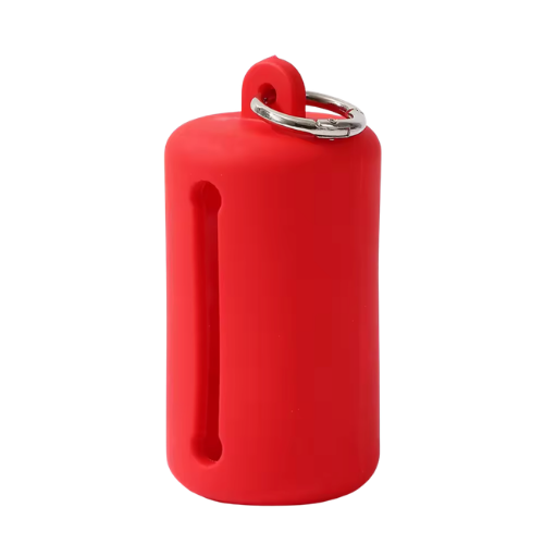 Dispensador de bolsas para popó rojo portátil para paseo Petelier